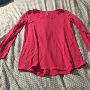 LLR Lynnae- NWOT - solid pink size S